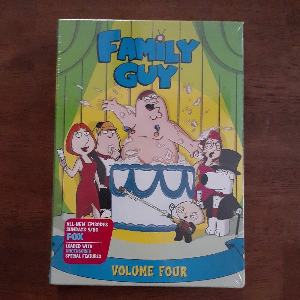 Family Guy Volume 4  DVD Set  NEW